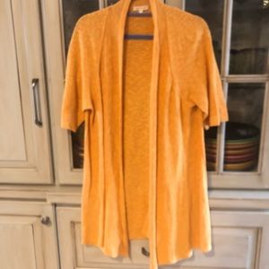 Eileen Fisher Linen Marigold Cardigan